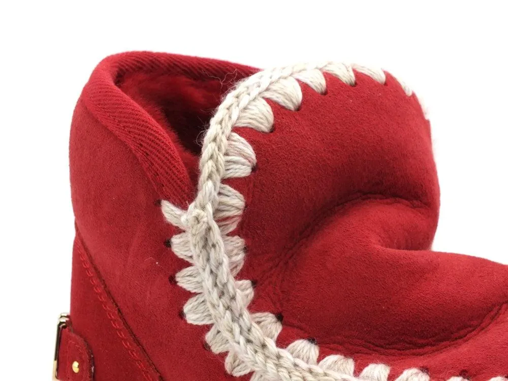 MOU Eskimo Sneaker Big Metal Logo Stivale Pelo Red Chili Pepper MU.FW111008A