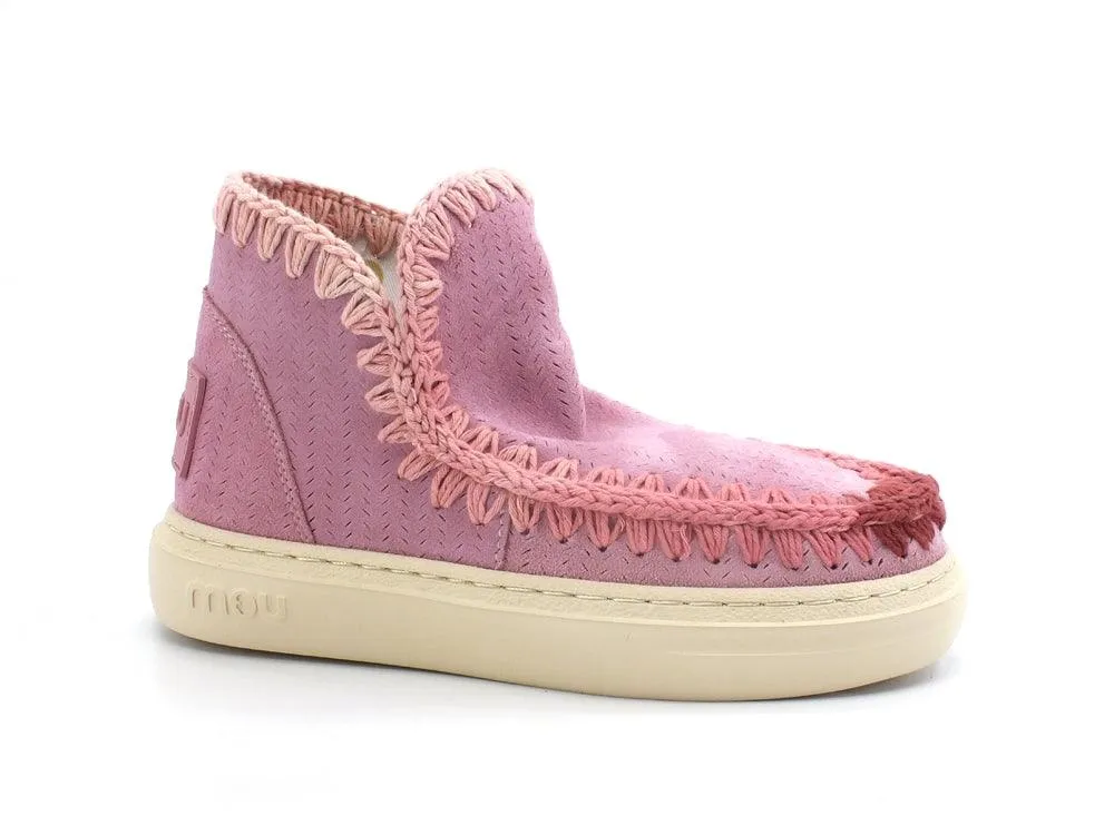 MOU Summer Eskimo Sneaker Bold  Degraded Stitching Pink Peony MU.SW411001P