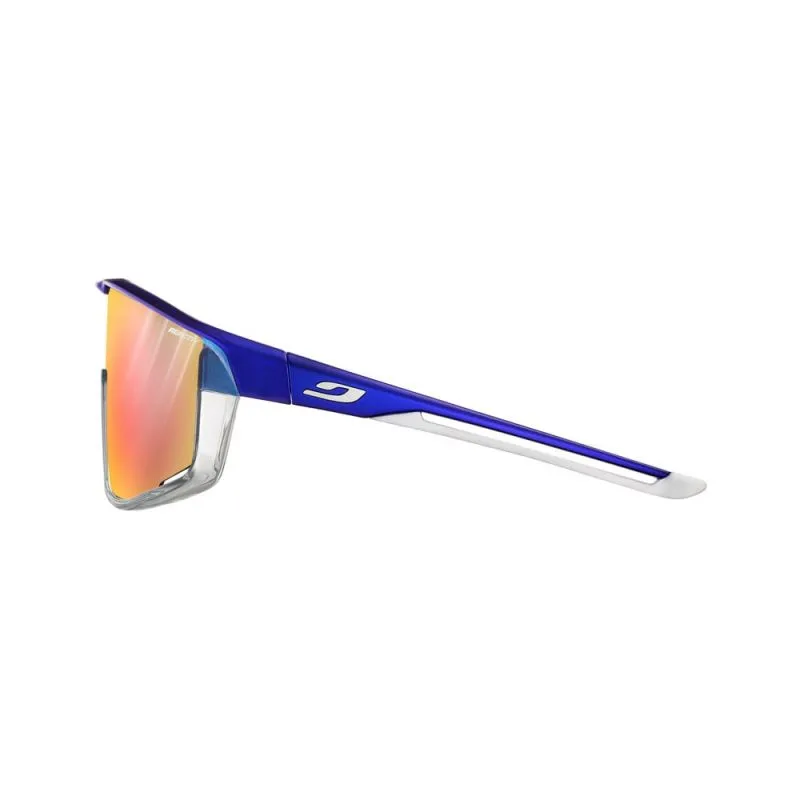 Occhiali da sole Julbo FURY (capsula GFDJ: blu metallico / bianco REACTIV 1-3 LAGP) Cat. 1-3