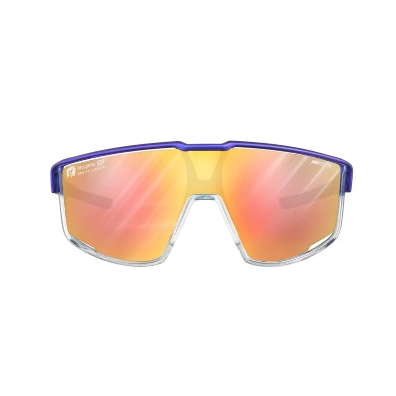 Occhiali da sole Julbo FURY (capsula GFDJ: blu metallico / bianco REACTIV 1-3 LAGP) Cat. 1-3