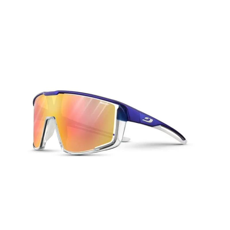 Occhiali da sole Julbo FURY (capsula GFDJ: blu metallico / bianco REACTIV 1-3 LAGP) Cat. 1-3