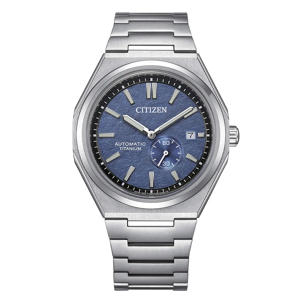 Orologio Uomo Automatico Super Titanio Blu Citizen