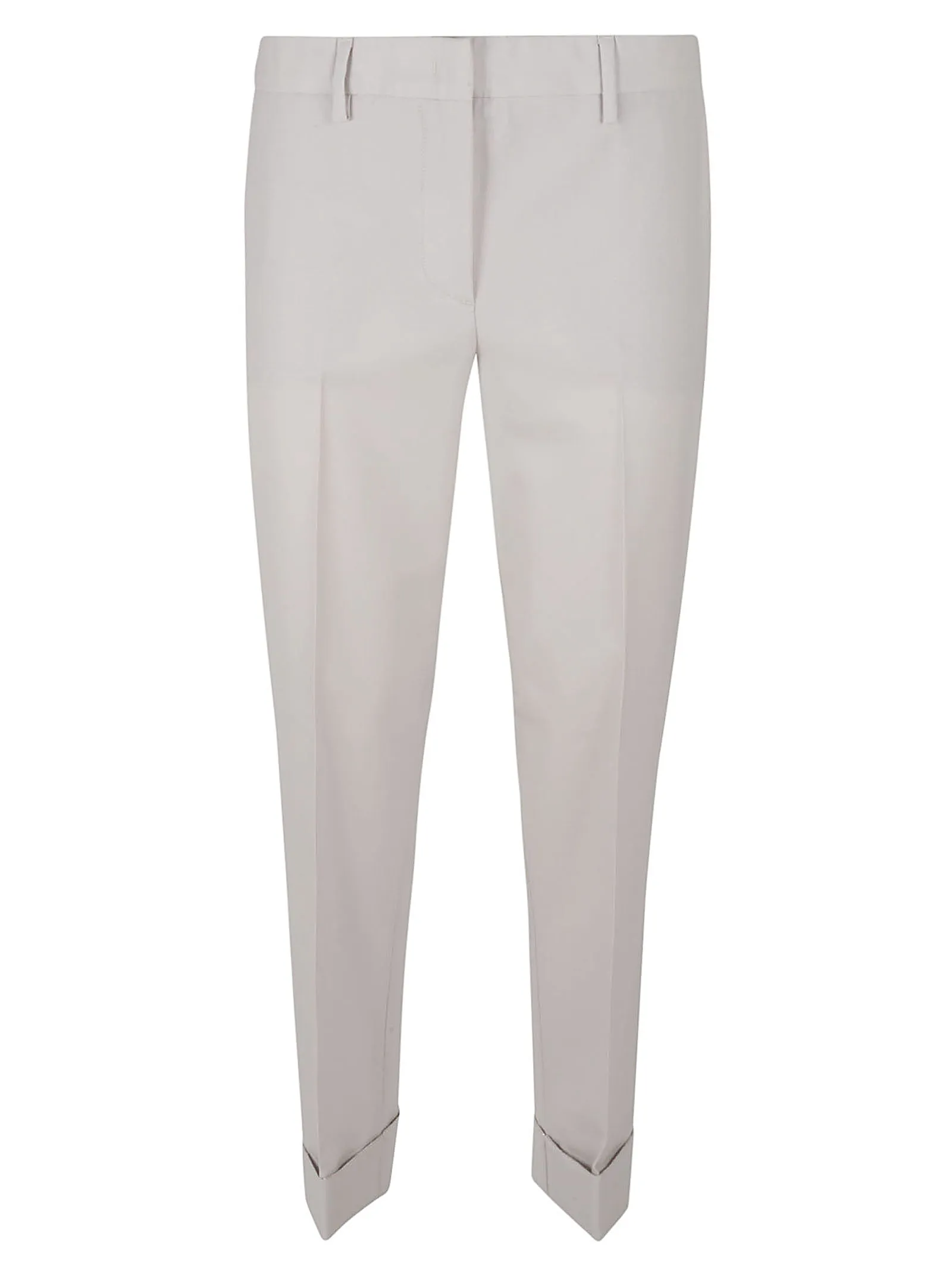 PANTALONE CON RISVOLTO GIOIELLO  FABIANA FILIPPI DONNA PADP04F364X8038154P