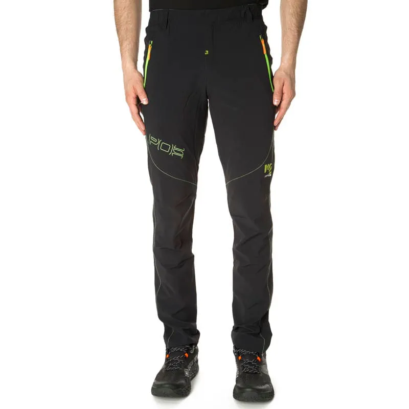 Pantalone da montagna Fantasia Evo nero e verde 