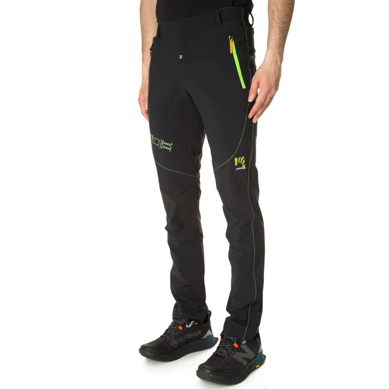 Pantalone da montagna Fantasia Evo nero e verde 