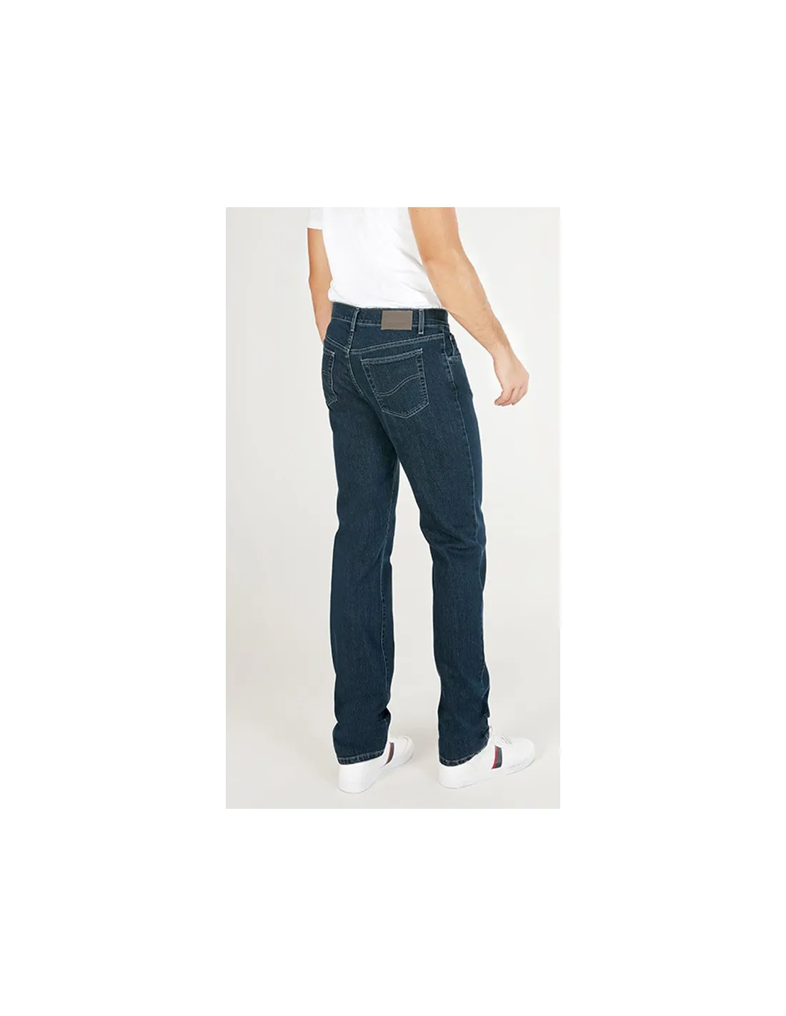 Pantalone in cotone 5 tasche Denim Blu Mod Savona vita alta