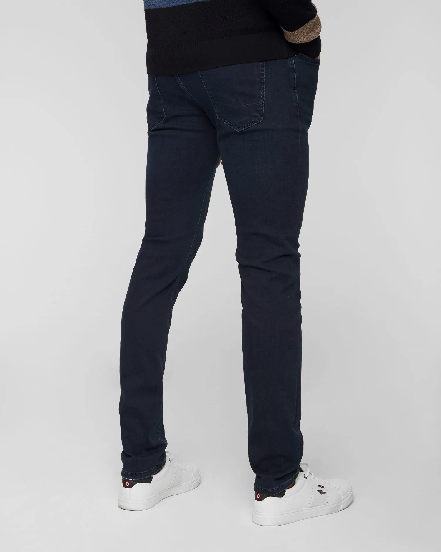 Pantaloni jeans da uomo Alberto Slim-Super Stretch Dual FX Denim 1774-891