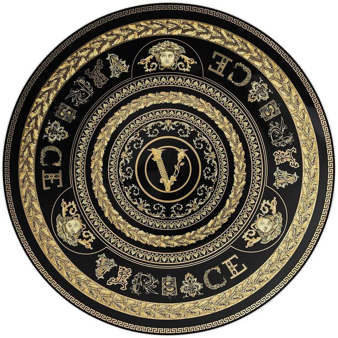 Piatto Porcellana Versace Virtus Gala