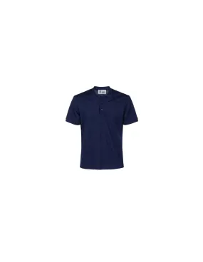 Polo Filo Scozia slim Piquet Cotone Mezza Manica Blu