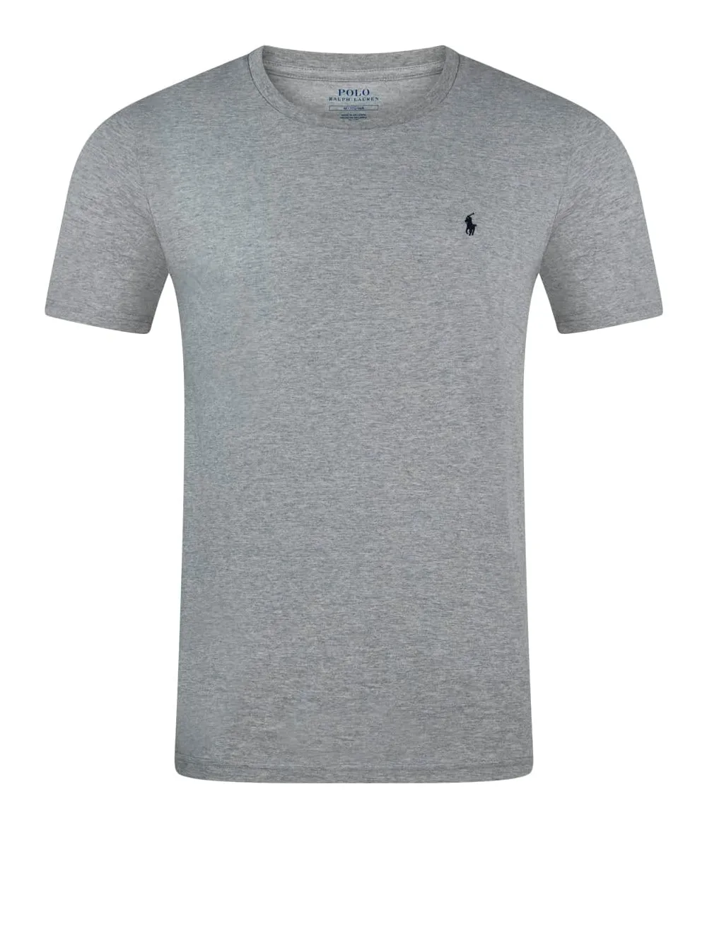 RALPH LAUREN T-shirt Uomo - Grigio modello S/S CREW-TOP