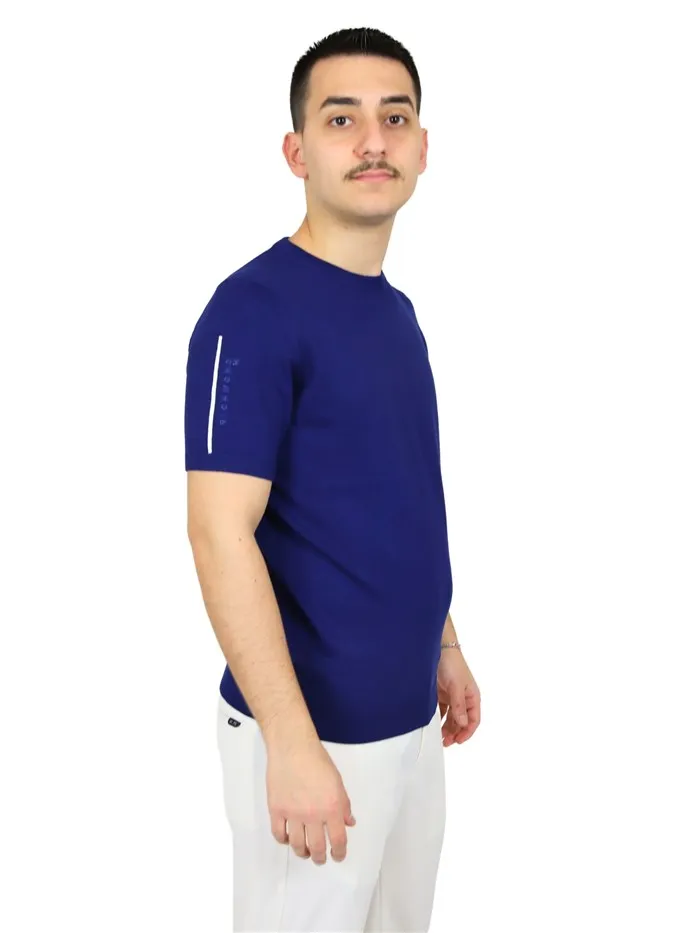 RICHMOND X  T-SHIRT UMP24219MA BLU