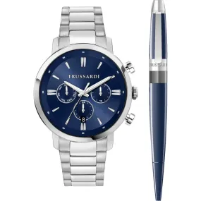 Set Orologio Solo Tempo +Penna T-Couple Trussardi