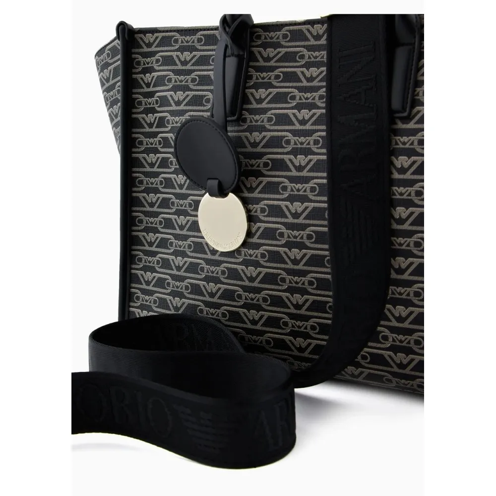 Shopper donna logata Emporio Armani