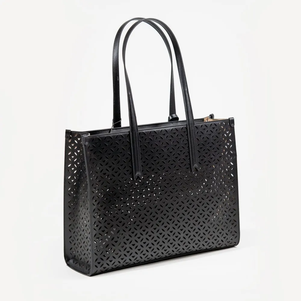 Shopping bag traforatra Emporio Armani