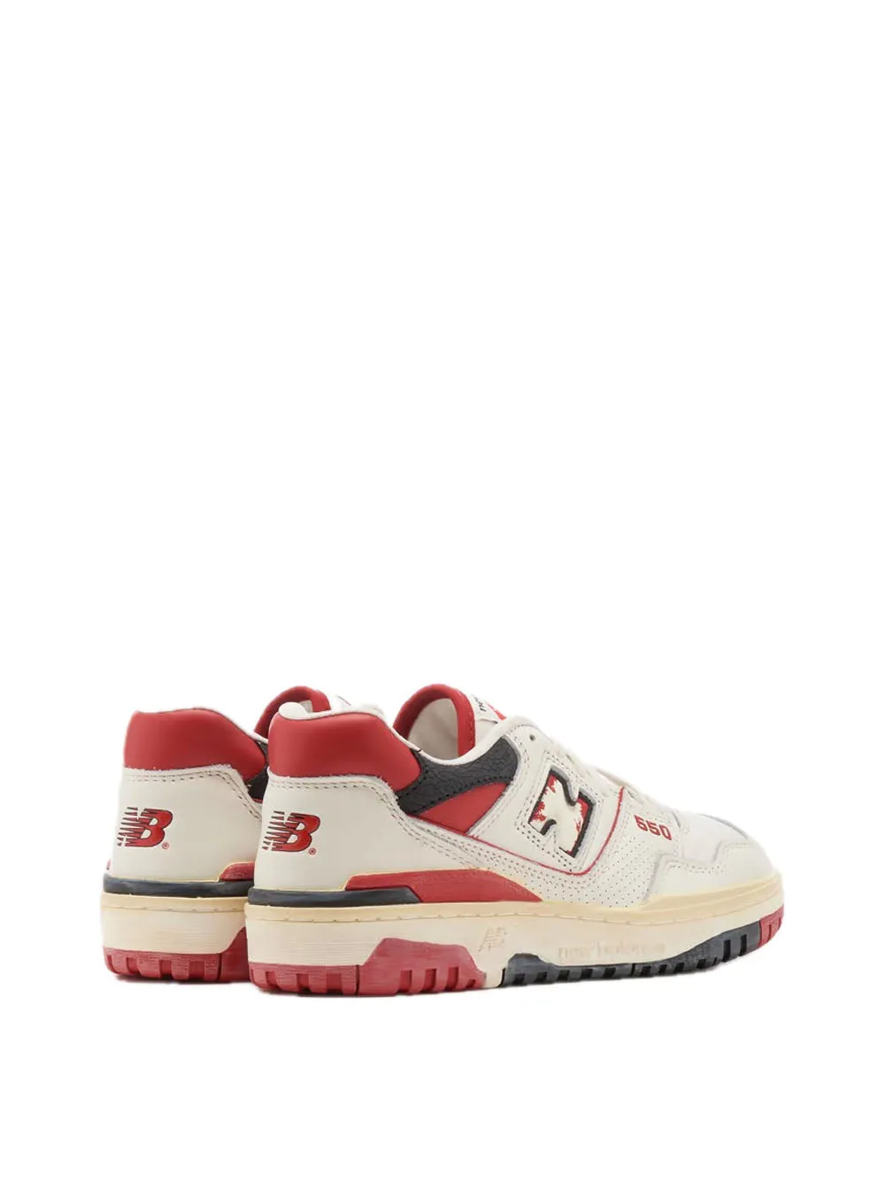 Sneaker Uomo new balance bb550vga-offwhitered