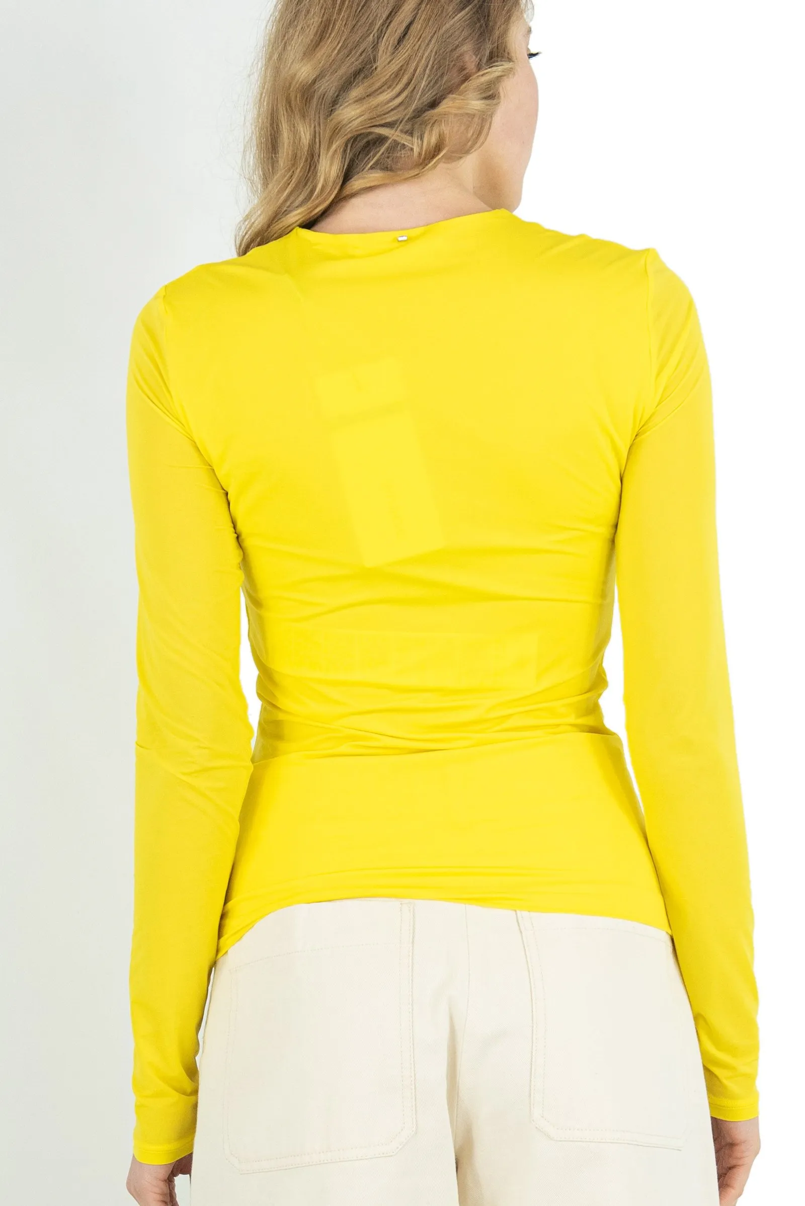 SPORTMAX T-shirt slim ANZIO variante 005 colore Giallo