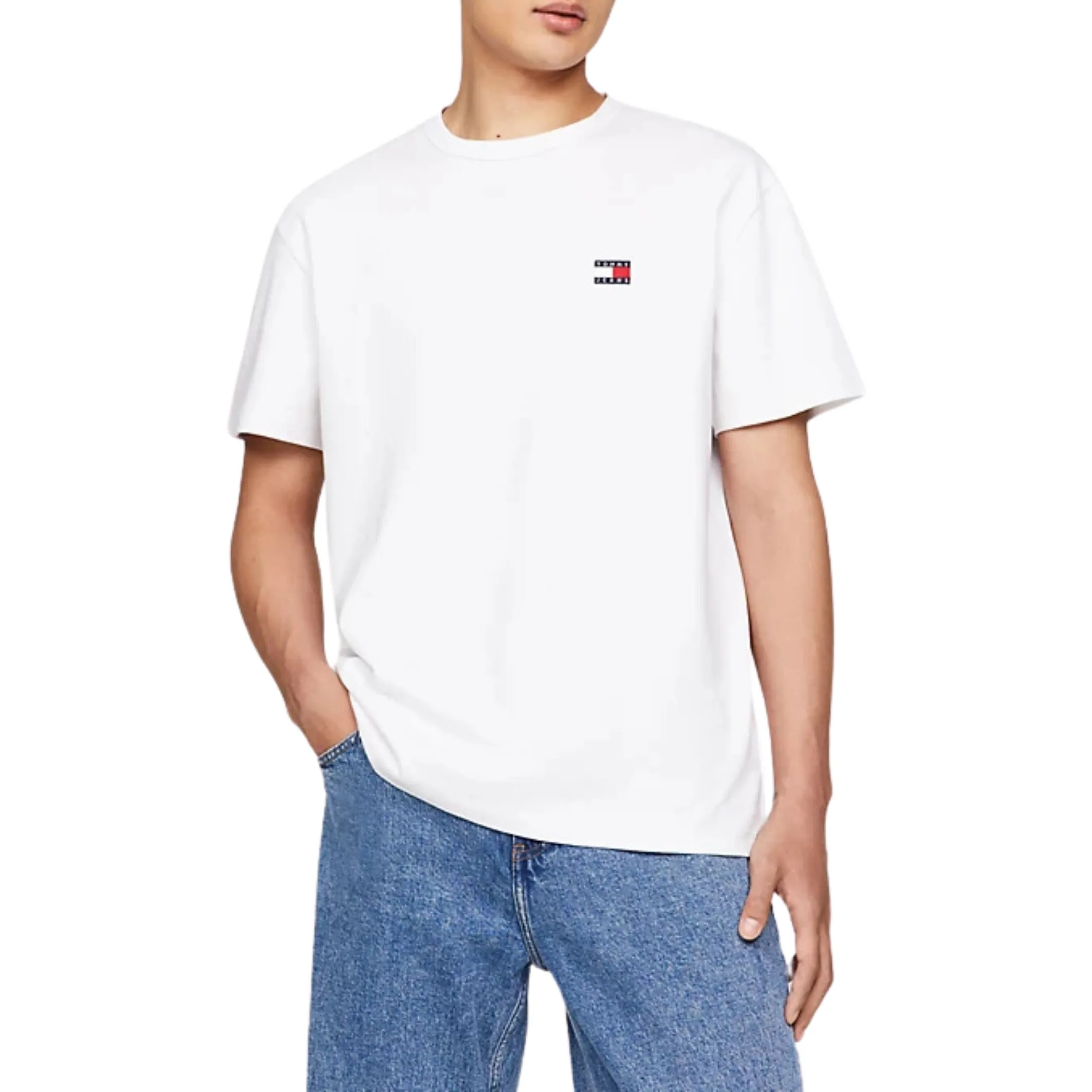 T-shirt Tommy Jeans tjm reg badge tee ext