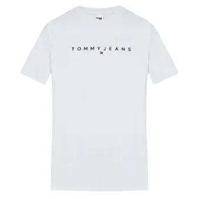 T-shirt Tommy Jeans tjm reg linear logo tee ext