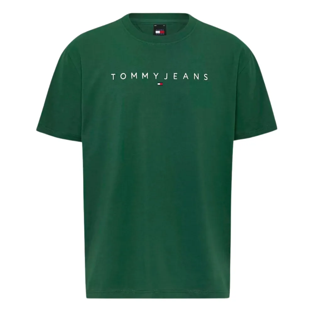 T-shirt Tommy Jeans tjm reg linear logo tee ext