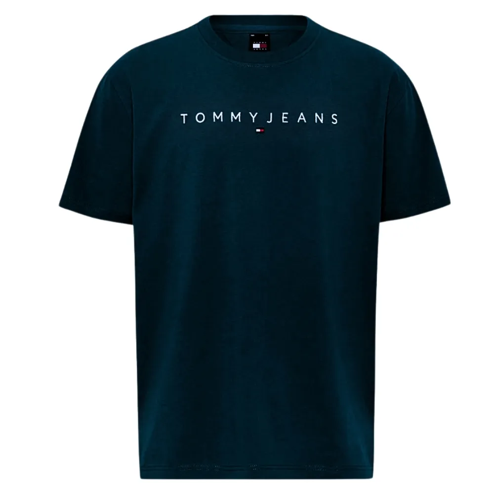 T-shirt Tommy Jeans tjm reg linear logo tee ext