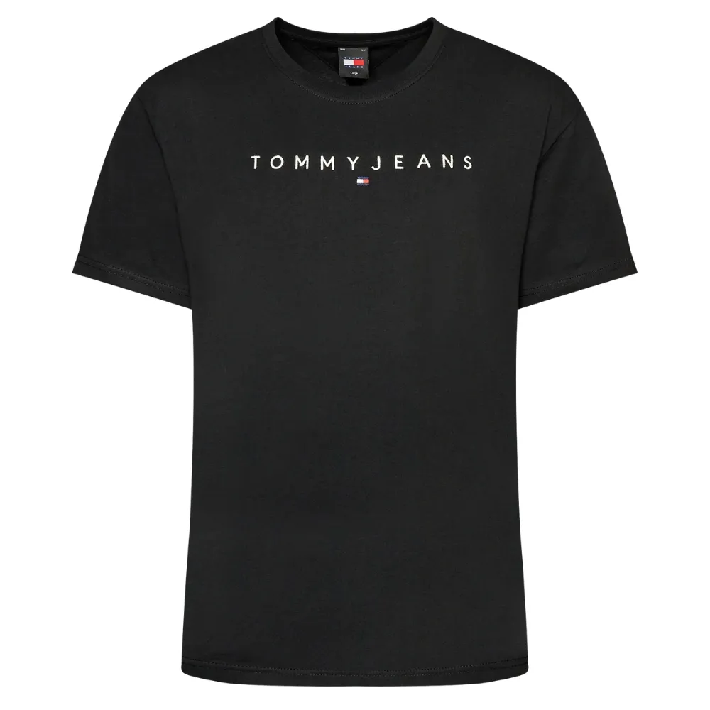 T-shirt Tommy Jeans tjm reg linear logo tee ext