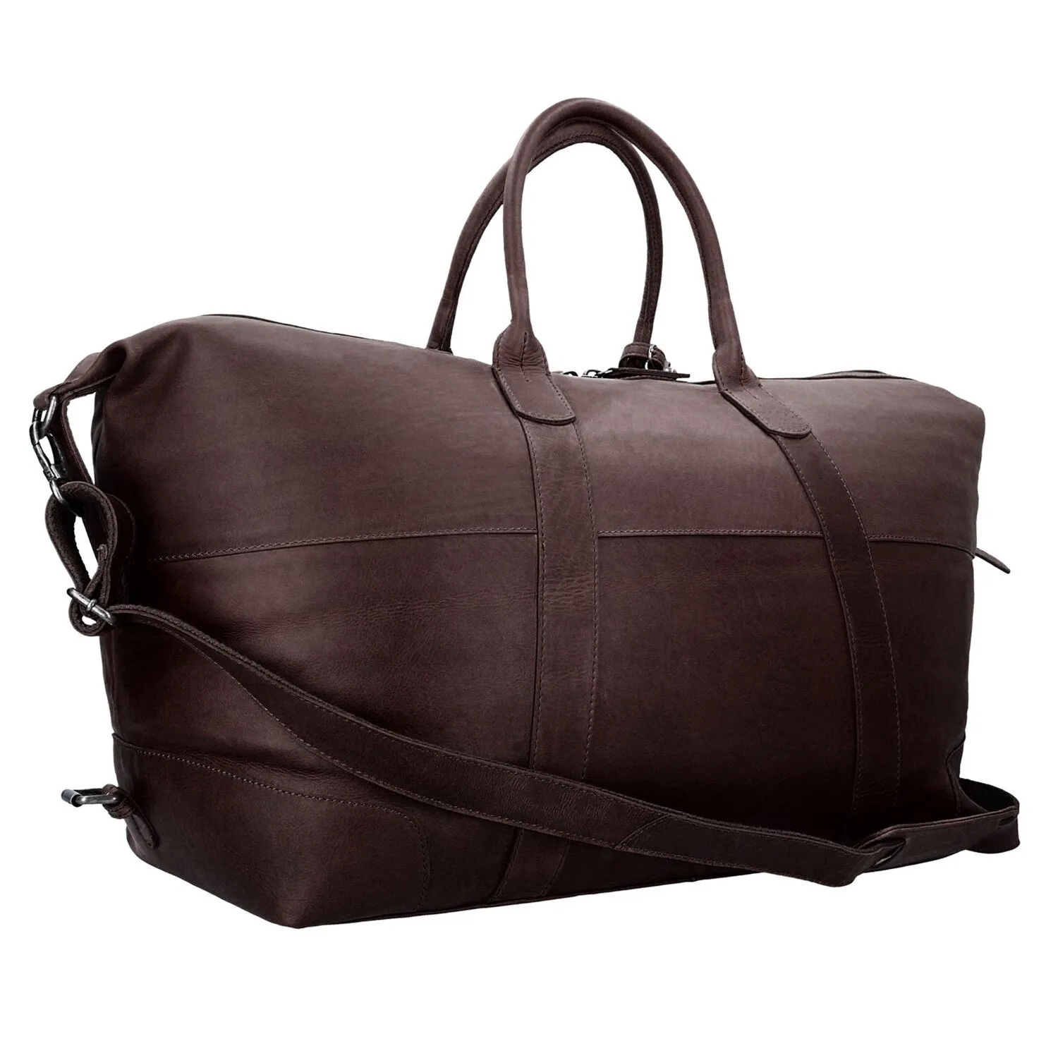 The Chesterfield Brand Wax Pull Up Borsa da viaggio Weekender Pelle 53 cm