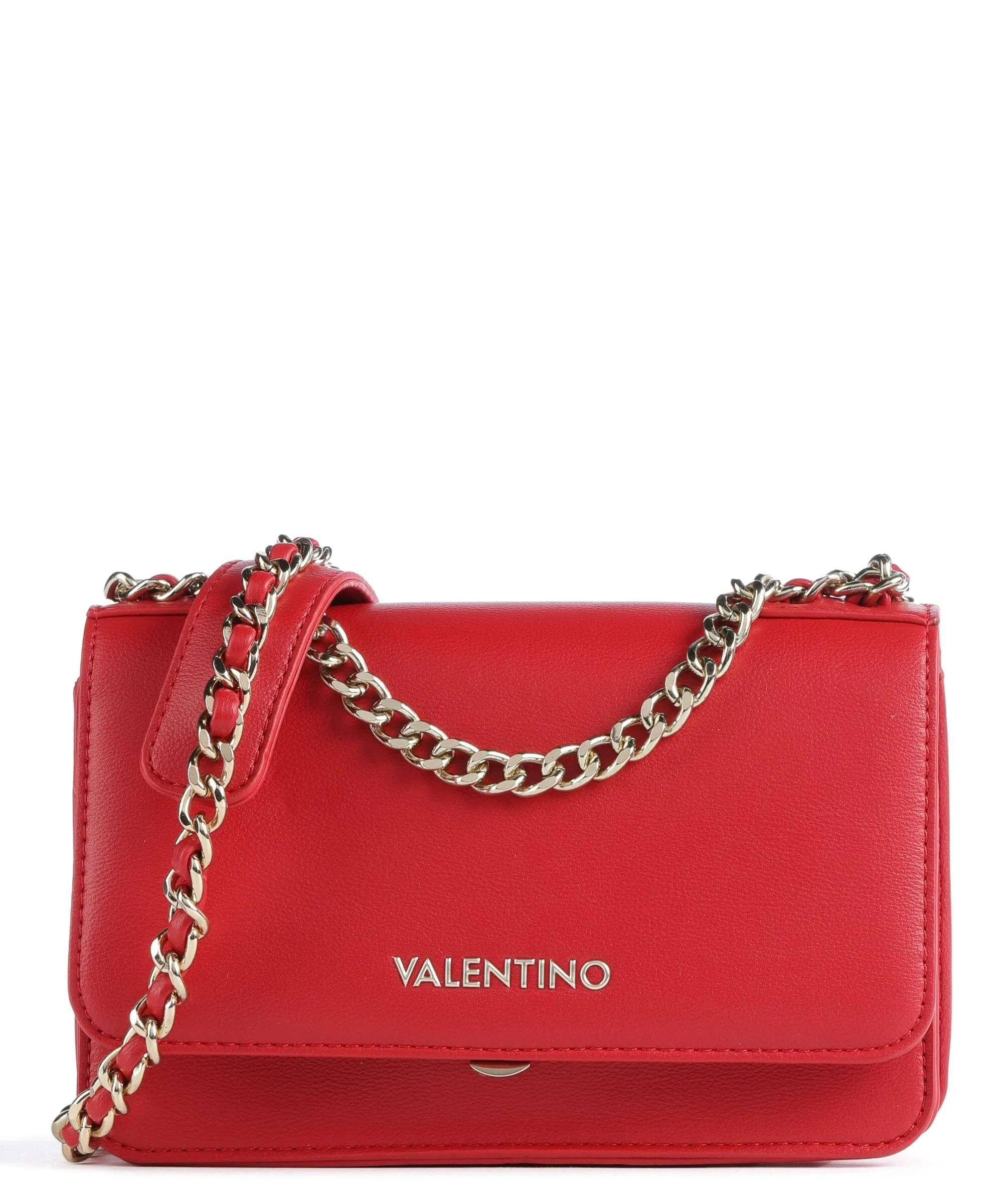  Valentino Bags Cookie Borsa a spalla pelle sintetica rosso  