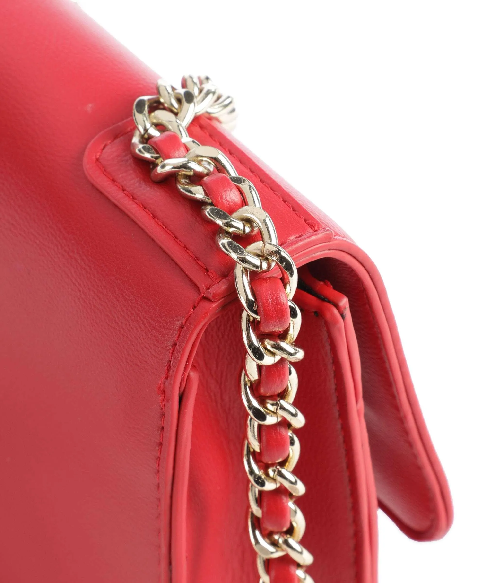  Valentino Bags Cookie Borsa a spalla pelle sintetica rosso  