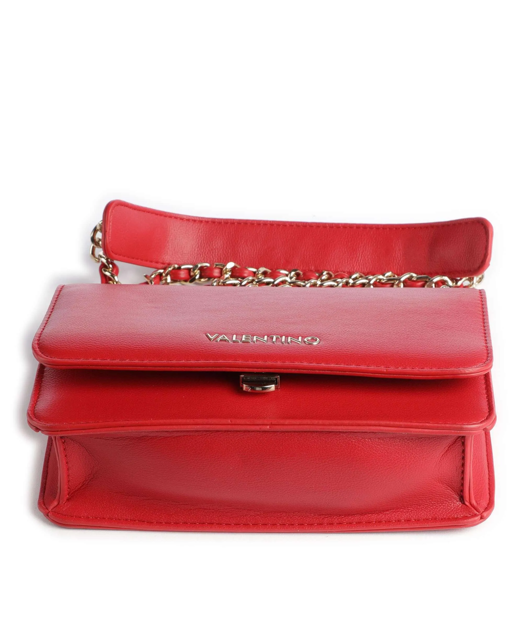  Valentino Bags Cookie Borsa a spalla pelle sintetica rosso  