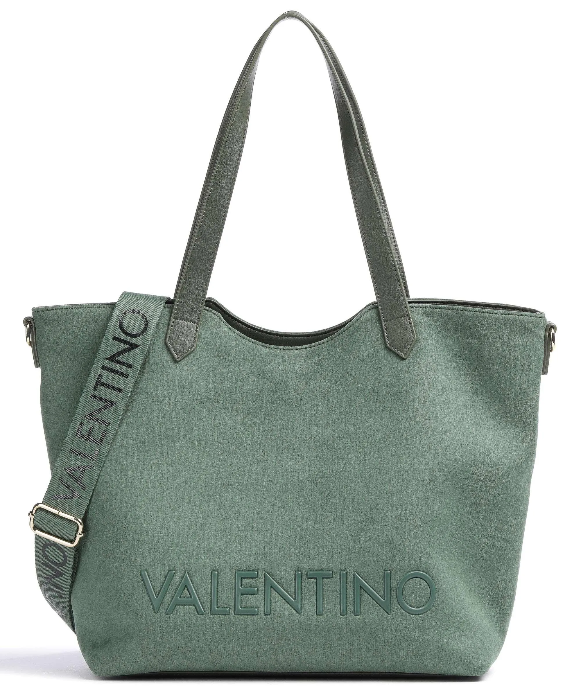  Valentino Bags Courmayeur Borsa shopper poliestere verde  