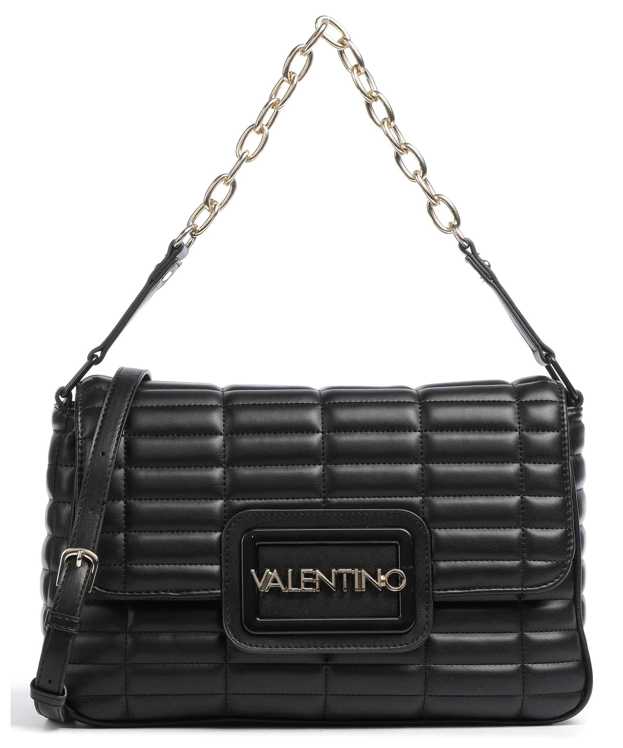  Valentino Bags Quilt Borsa a spalla pelle sintetica nero  