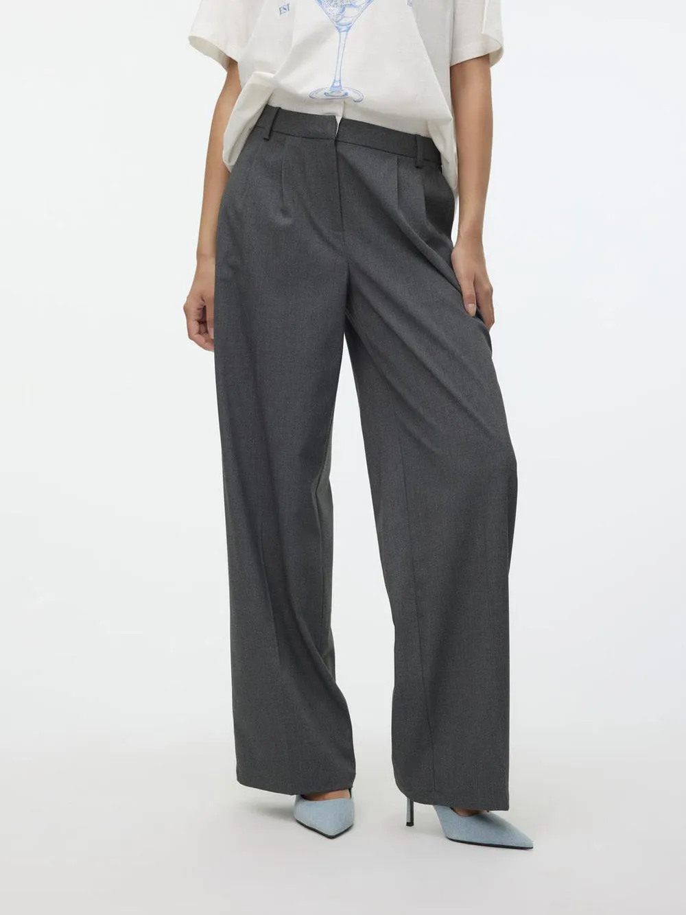 VERO MODA Pantalone Donna - Grigio modello 10318578^