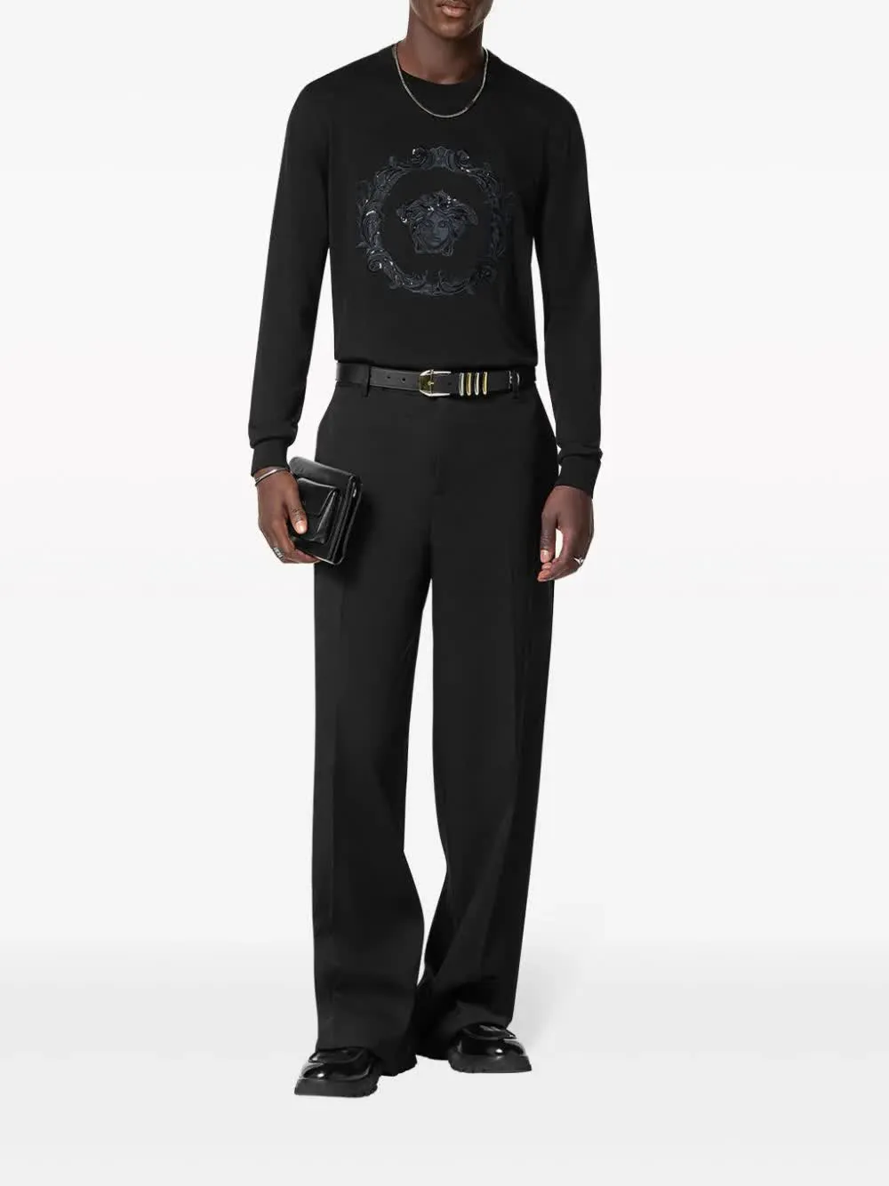 Versace Mesh Medusa CARTOUCHE