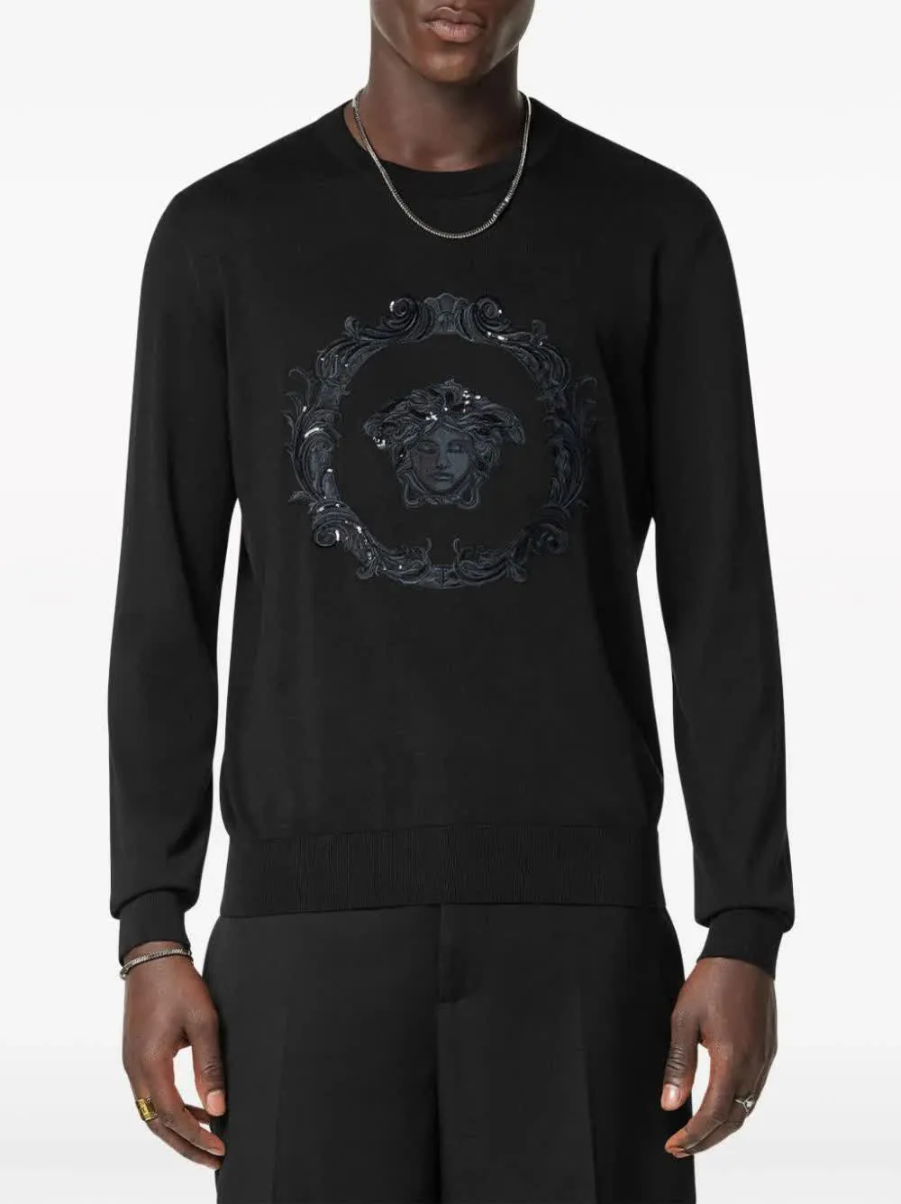 Versace Mesh Medusa CARTOUCHE