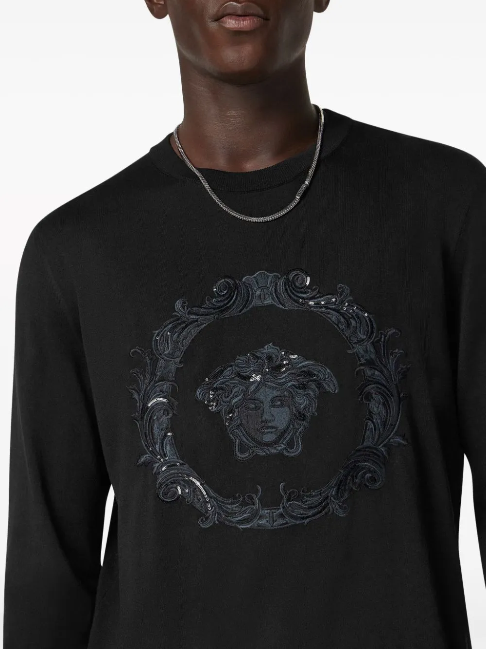 Versace Mesh Medusa CARTOUCHE